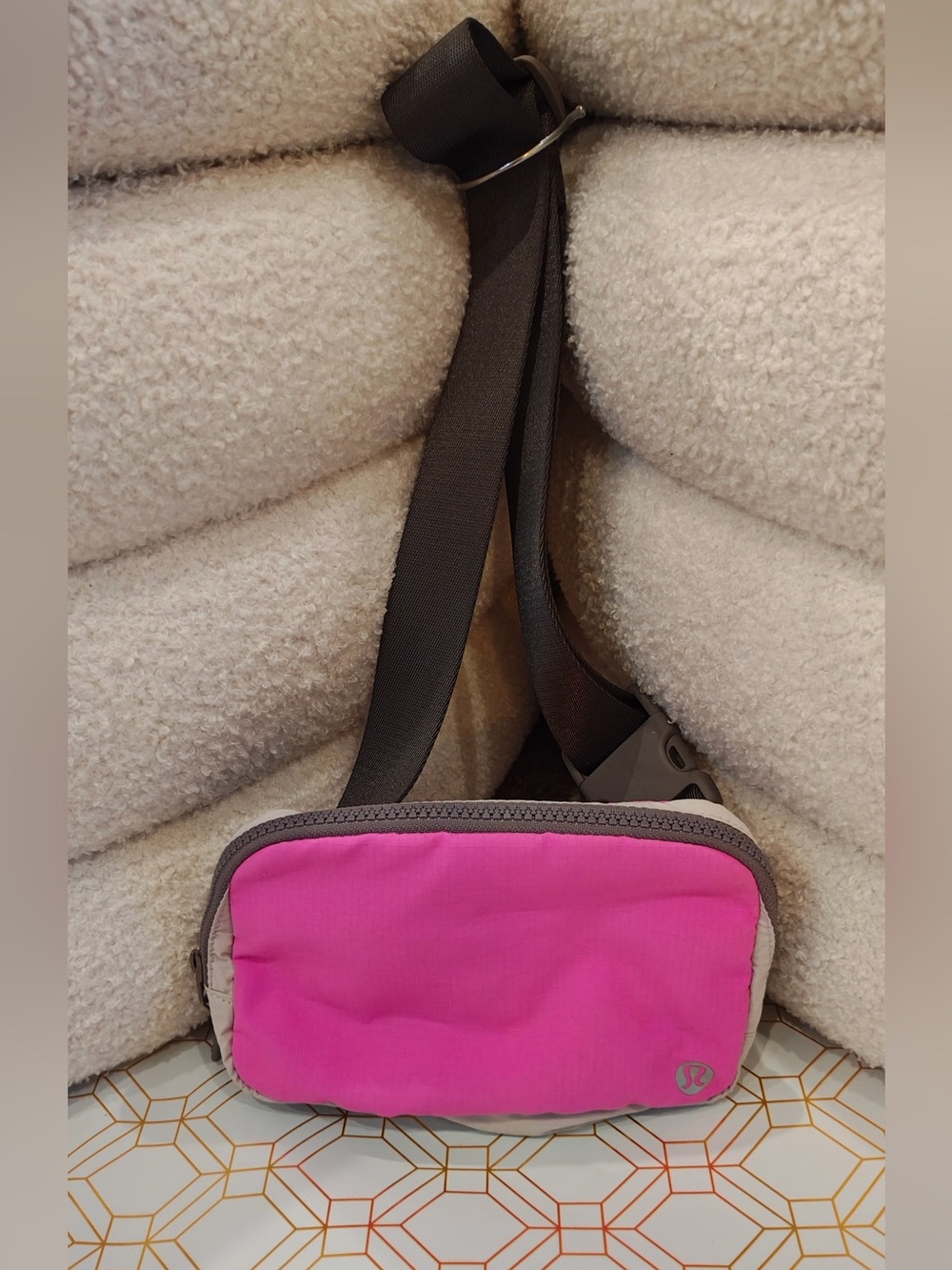 lululemon athletica Pink Compact Crossbody Pouch